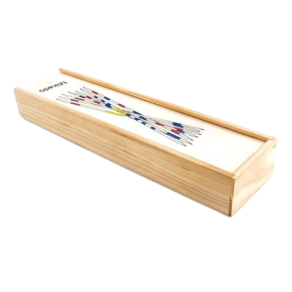 Mikado Spiel | Wooden 31 Pick-Up Sticks | Best Return Gift | Fun Family Indoor Board Game for Adults and Kids 5+ Years (Pack of 1) - Image 4