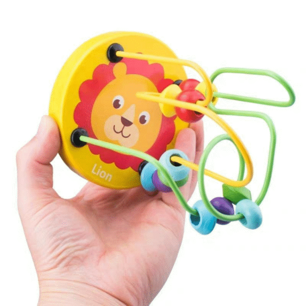 Mara Bommai ® Wooden Bead Maze Montessori Toy for Toddlers | Eco-Friendly Roller Coaster Activity Toy | Educational STEM Learning Toy for Kids | Fine Motor Skills, Sensory & Early Development - Image 3