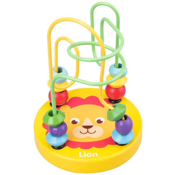 Mara Bommai ® Wooden Bead Maze Montessori Toy for Toddlers | Eco-Friendly Roller Coaster Activity Toy | Educational STEM Learning Toy for Kids | Fine Motor Skills, Sensory & Early Development - Image 4