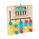 Wooden Color Sorting & Counting Puzzle Board for Kids ( Five color)