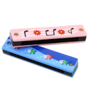 Wooden Mouth Organ | Harmonica For Kids (Pack of 1-Random Color)