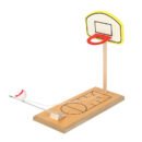 Wooden Mini Basketball Shooting Game for Kids | Desktop Skill Toy | Hand-Eye Coordination & Focus Training Game | Educational Wooden Toy