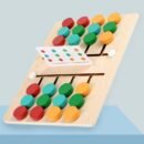 Wooden Color Sorting & Counting Puzzle Board for Kids ( Two Player Game)