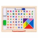 Wooden 2-in-1 Learning Board – ABC, Numbers, Tangram & Blackboard